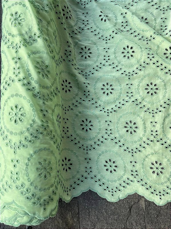 Lesse Verde Bordado