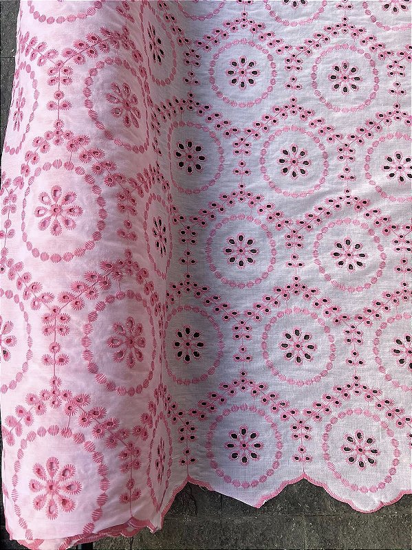 Lesse Rosa Bordado