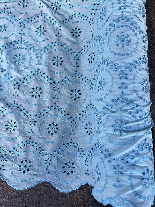 Lesse Azul Bordado