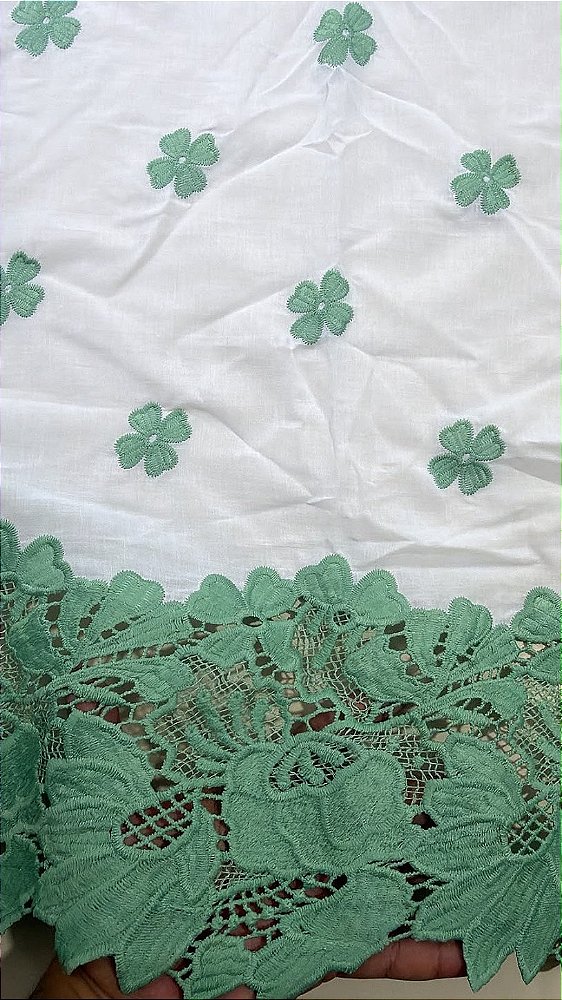 Lesse Branco Barrada Verde