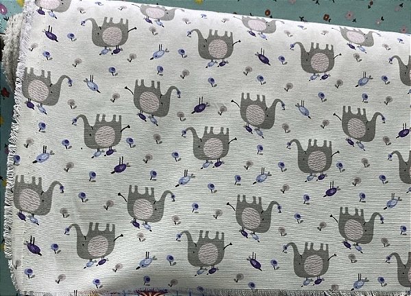 Tricoline Estampado Erê