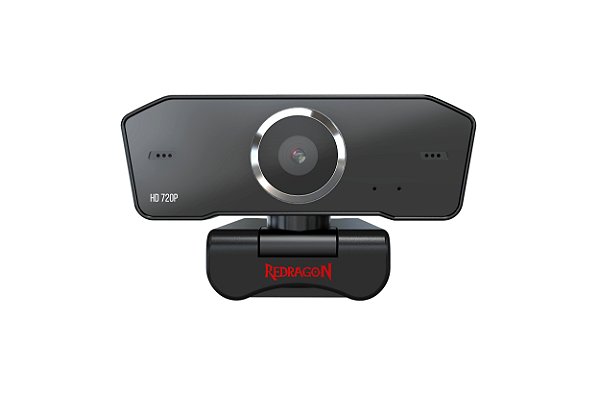 Webcam Gamer e Streamer Redragon Fobos 2 Preto 720p GW600-1