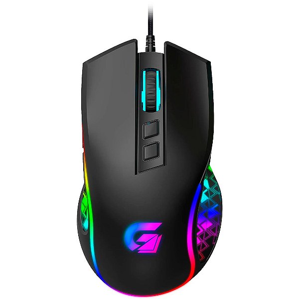 Mouse Gamer Fortrek Vickers New Edition Rgb 8000 DPI