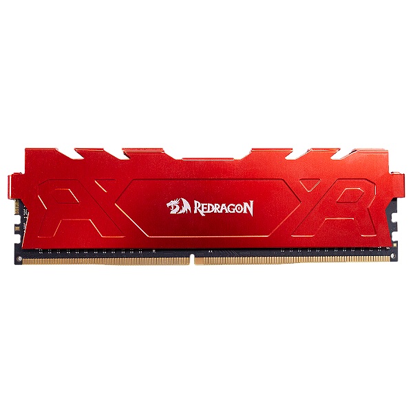 Memória RAM DDR4 16GB Redragon RAGE 3200Mhz CL16 Vermelha