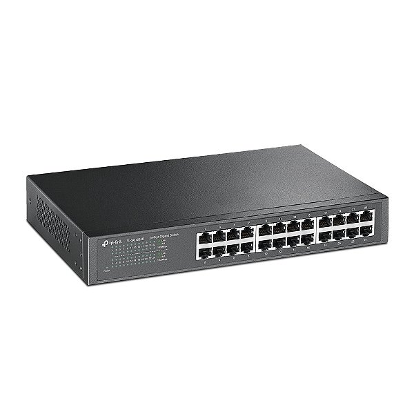 Switch Gigabit de Mesa ou Montável em Rack de 24 portas 10/100/1000 Mbps TL-SG1024D