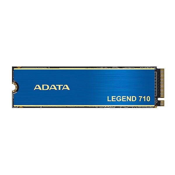 SSD 1TB Adata Legend 710 M.2 NVME 2280 PCIe GEN3x4 1.4 Leitura: 2.400 MB/s Gravação: 1.800 MB/s ALEG-710-1TCS