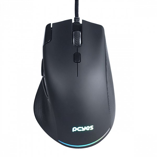 Mouse Gamer Zyron 12800 DPI RGB Black - PMGZRGB - PCYES