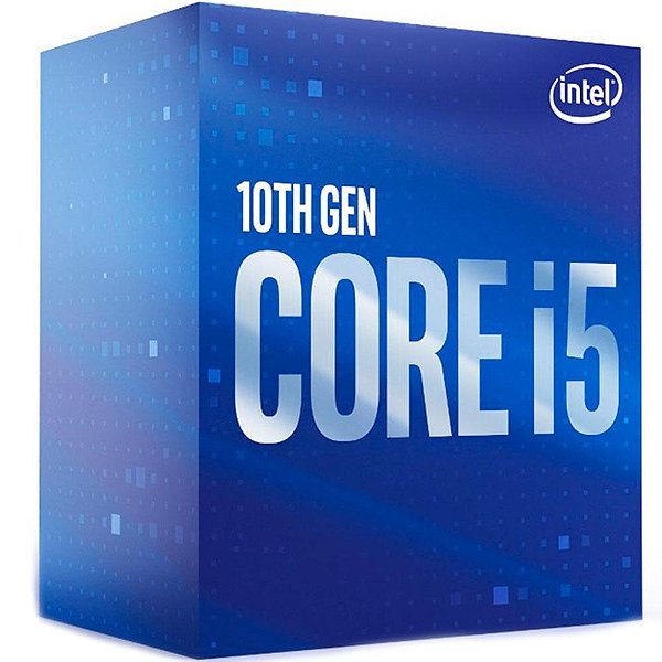 Processador Intel Core i5-10400 2.9GHz (4.3GHz Max Turbo) Cache 12MB LGA 1200 - BX8070110400