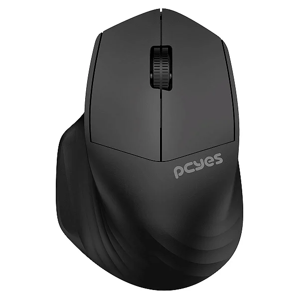 Mouse Sem Fio PCYes Dash Lite Black 1600Dpi Silent Click - Pmdv2Bk