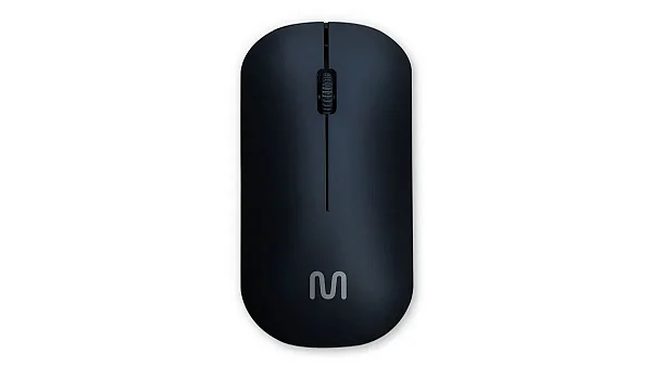 Mouse Sem Fio Slim Box Wireless 1200DPI 3 Botões Multi MS100 - MO307