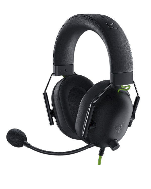 Headset Razer BlackShark V2 X USB Som 7.1 Surround NASA Packaging - RZ0404570100