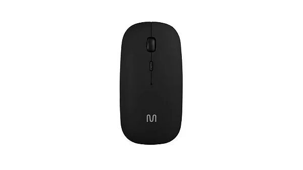Mouse sem Fio Slim MS600 Recarregável Bateria de Litío 400mAh 1600 - 2400 DPI Clique Silencioso 4 Botões Multi - MO290