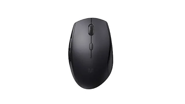Mouse Sem Fio MS400 DPI Ajustavel 6 Botões e Clique Silencioso Preto Multi - MO381