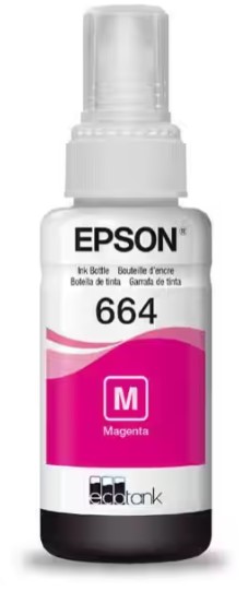 Garrafa para Ecotank magenta T664 - T664320AL - Epson PT 1 UN