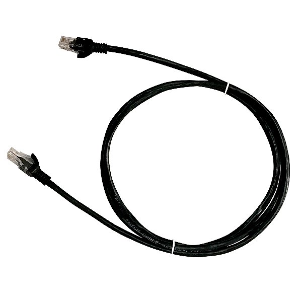 Cabo de Rede Cat6 1.5M PC-ETH6U15BK Patch Cord PlusCable