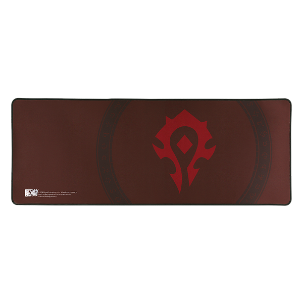 Mouse pad World of Warcraft Horda 300x800x3mm Vermelho