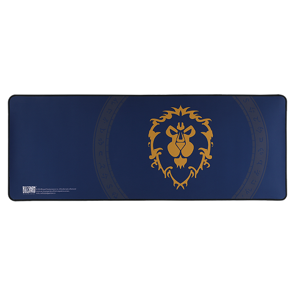 Mouse pad World of Warcraft Aliança 300x800x3mm Azul
