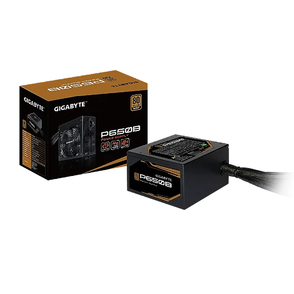 Fonte Gigabyte P650B 650W 80 Plus Bronze - GP-P650B