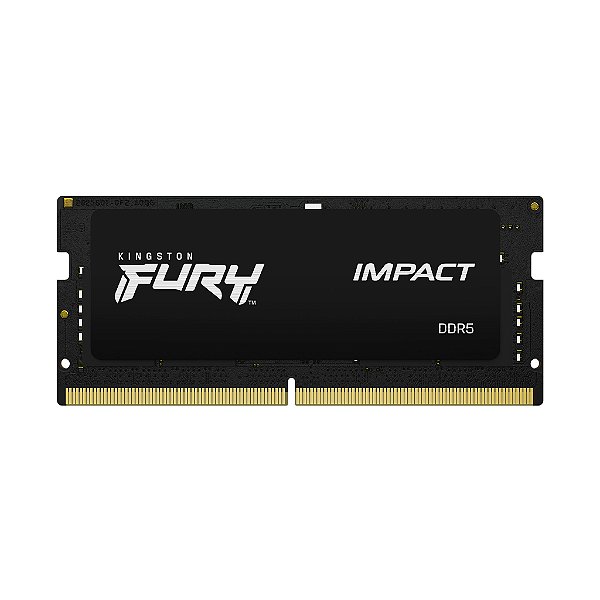 Memoria 16GB DDR5 4800MHZ CL38 Kingston Fury Beast Black XMP 3.0 - Notebook - KF548S38IB-16