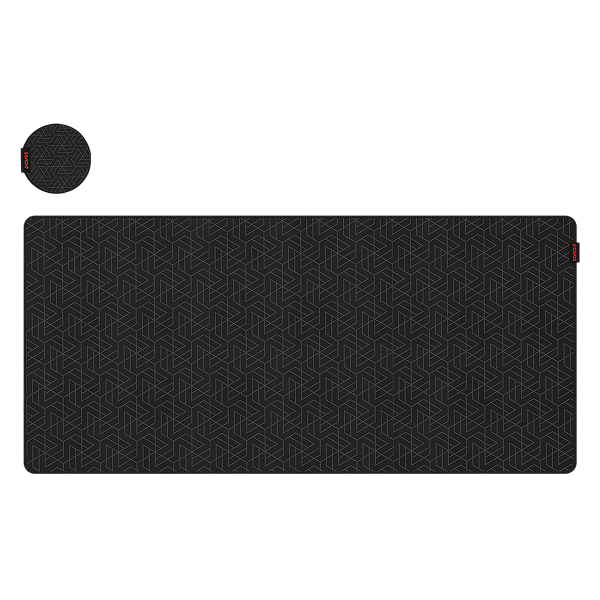 Mouse Pad Gamer Pcyes Maze Extended Black Vulcan - 900 X 420 - Pmm90X42Bv