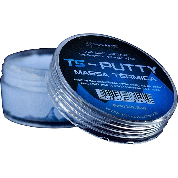 Massa Térmica Ts-Putty 50g Implastec