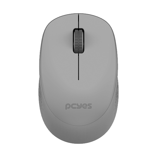 Mouse Sem Fio Mover Gray 1600Dpi - Wireless 2.4Ghz - Silent Click - Pmmwscgy
