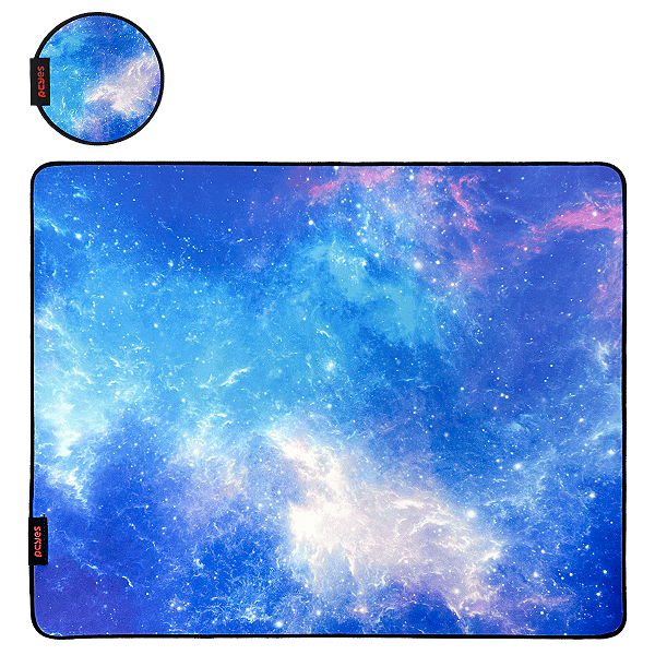 Mouse Pad Infusão De Vidro Pcyes Obsidian G3D 500X400Mm - Pempg3D