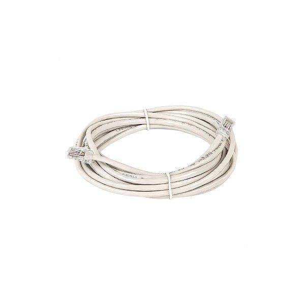 Cabo de Rede LAF Cat5e 20M Branco Homologado Anatel