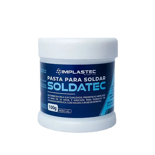 Pasta de Solda Soldatec 100g Implastec