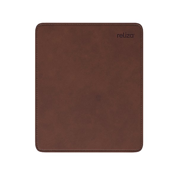 Mouse pad Retangular Courino 21cm x 17,5cm Reliza Marrom
