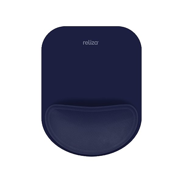 Mousepad Ergonômico Compact Com Almofada 22cm x 17cm Reliza Marinho