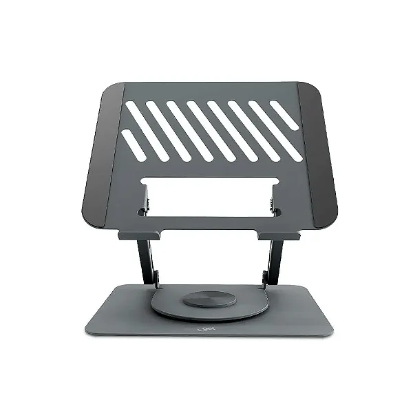Suporte para Notebooks com base Giratória Aço Carbono 360° Spin até 17" Get