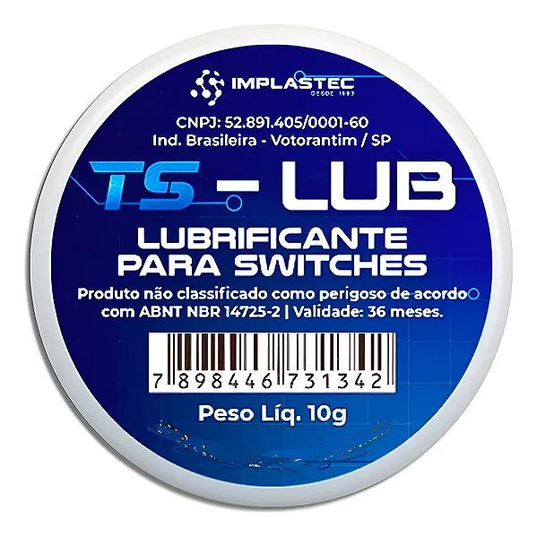 Lubrificante Para Switches Implastec TS-LUB 10g