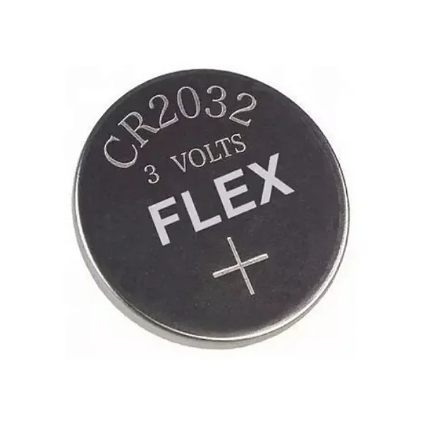 Bateria Botão Lithium 3V CR2032 Flex