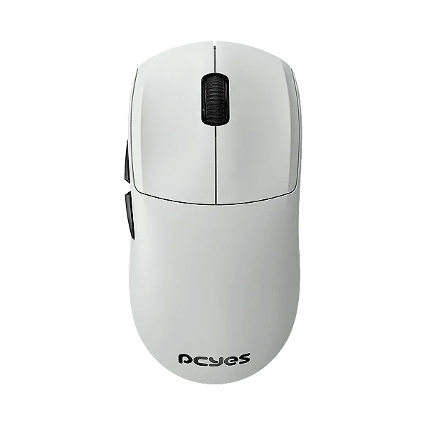 Mouse Gamer Wireless Pcyes Fenner White Ghost 26000Dpi Pooling Rate 8K - Pmgfwg8K