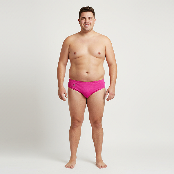 Sunga Slim Lisa Rosa Pink Lacrey