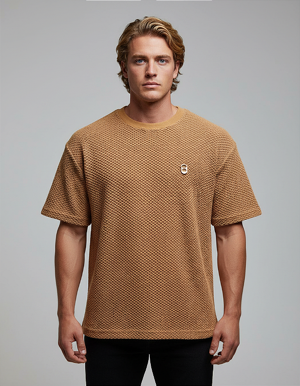 Camiseta Oversized Caramelo Lacrey