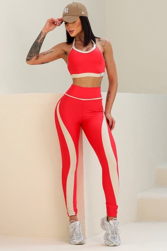 conjunto kinglyn coral escuro m