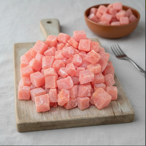 DOCE DE ABÓBORA CRISTALIZADA 3KG CAIXA- GRANEL - ATACADO FABRICA