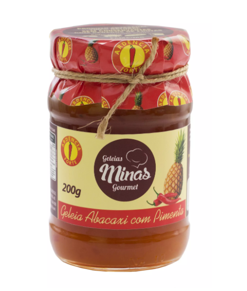 Geleia Gourmet Abacaxi c/Pimenta Forte 200g
