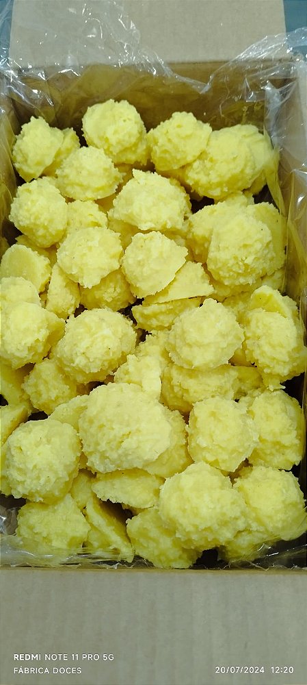 COCADA COM ABACAXI ARTESANAL CAIXA 3KG ATACADO