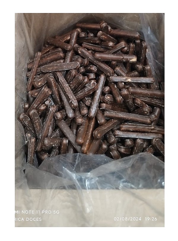 Bolacha Palito De Chocolate caixa 3kg Atacado Direto Fabrica