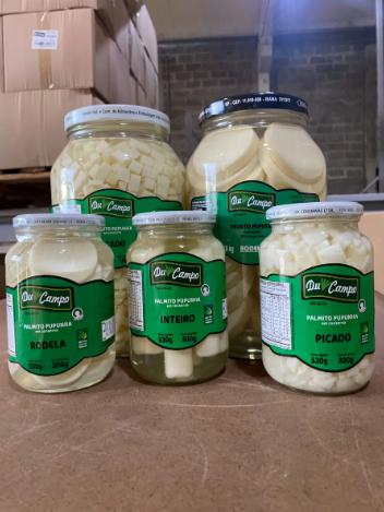 PALMITO PUPUNHA 300G ATACADO CAIXA 30UND