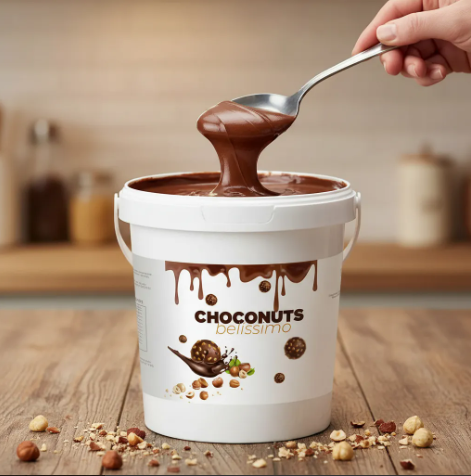 RECHEIO CHOCONUTS AVELÃ POTE 4KG ATACADO DIRETO FABRICA