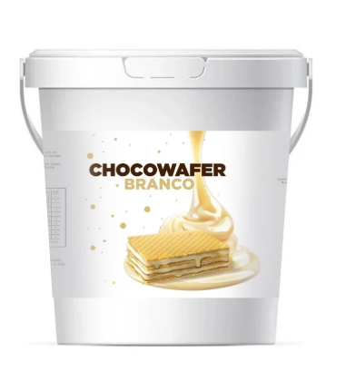 RECHEIO CREME CHOCOWAFER BRANCO BALDE 4KG ATACADO DIRETO FABRICA MULT DA HORA DOCES CASEIROS