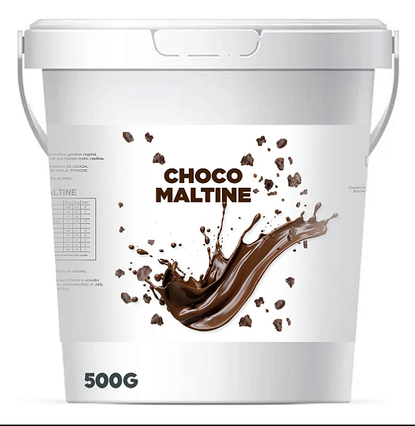 Creme Chocomaltine Pote 500g Pote Atacado Direto Fabrica Mult da Hora Doces Caseiros
