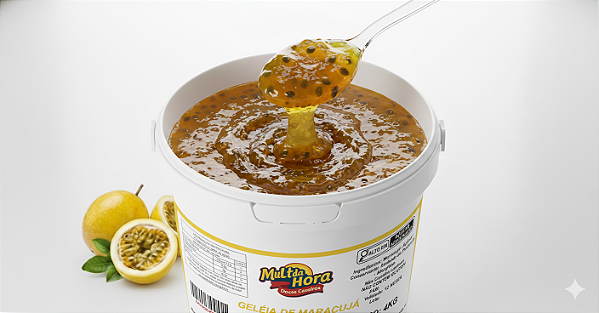 Geleia de Maracujá Gourmet 4kg Mult da Hora