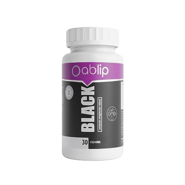 Ablip Black: Queime Mais Calorias e Elimine Gordura com ThermoAtivo – 30 Cápsulas de Resultados