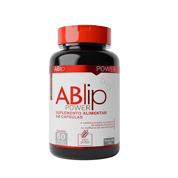 ABLip Power: Estimulante Físico – 60 Cápsulas de +ENERGIA e Desempenho Máximo