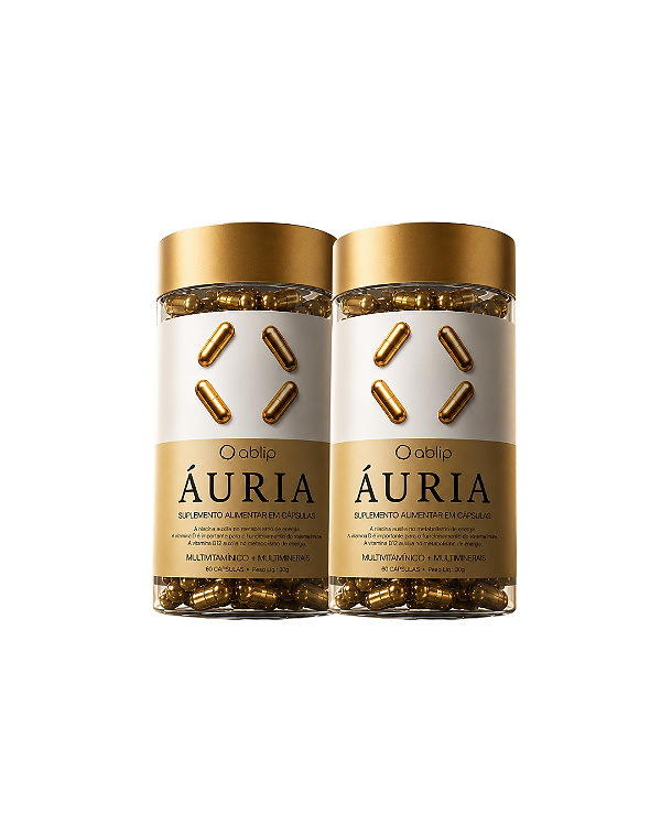 Kit 2x Áuria Multivitamínico 120 Cápsulas
